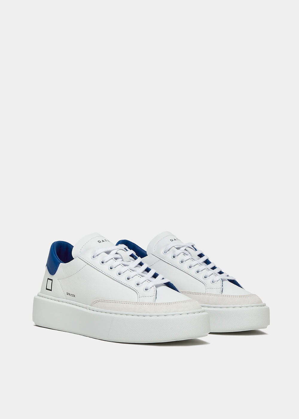 Sfera Stripe Sneakers - White Bluette - Domino Style