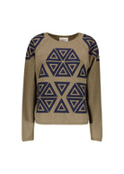 Shine Triangle Sweatshirt - Sage - Domino Style