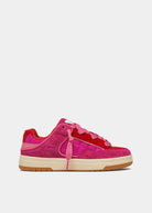 Skate Nylon Trainers - Fuchsia - Domino Style