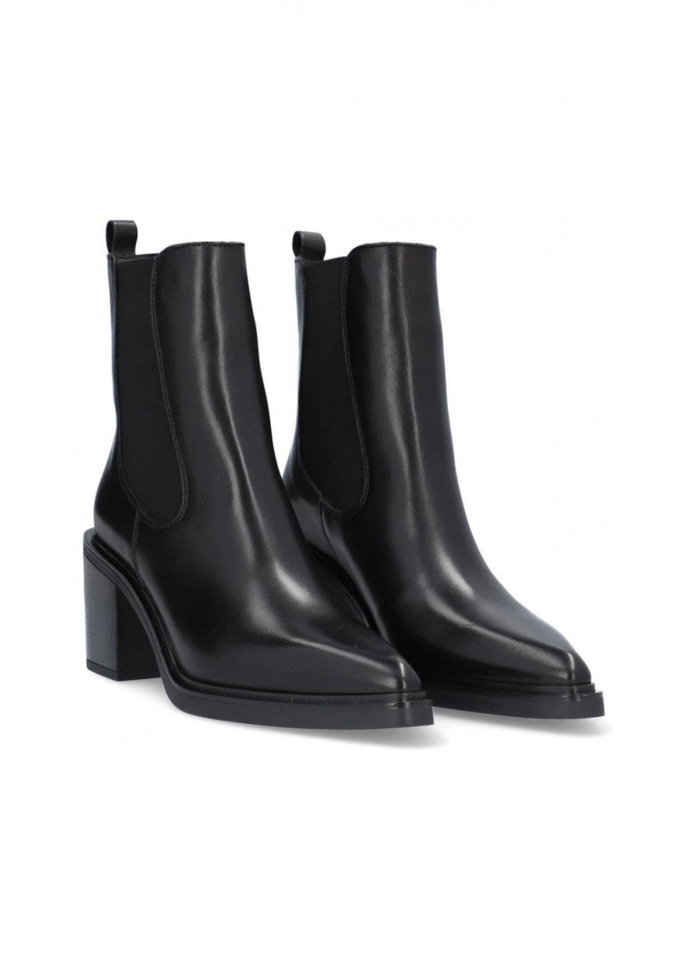 Naomi Pointed Heel Boot - Domino Style