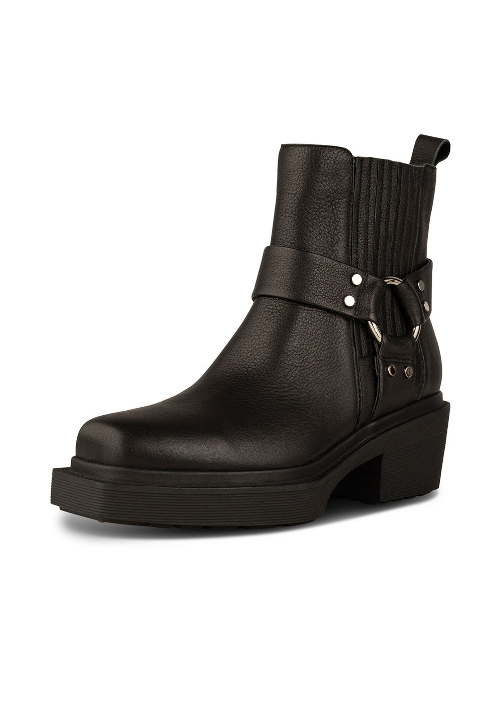 Amina Biker Boot - Domino Style