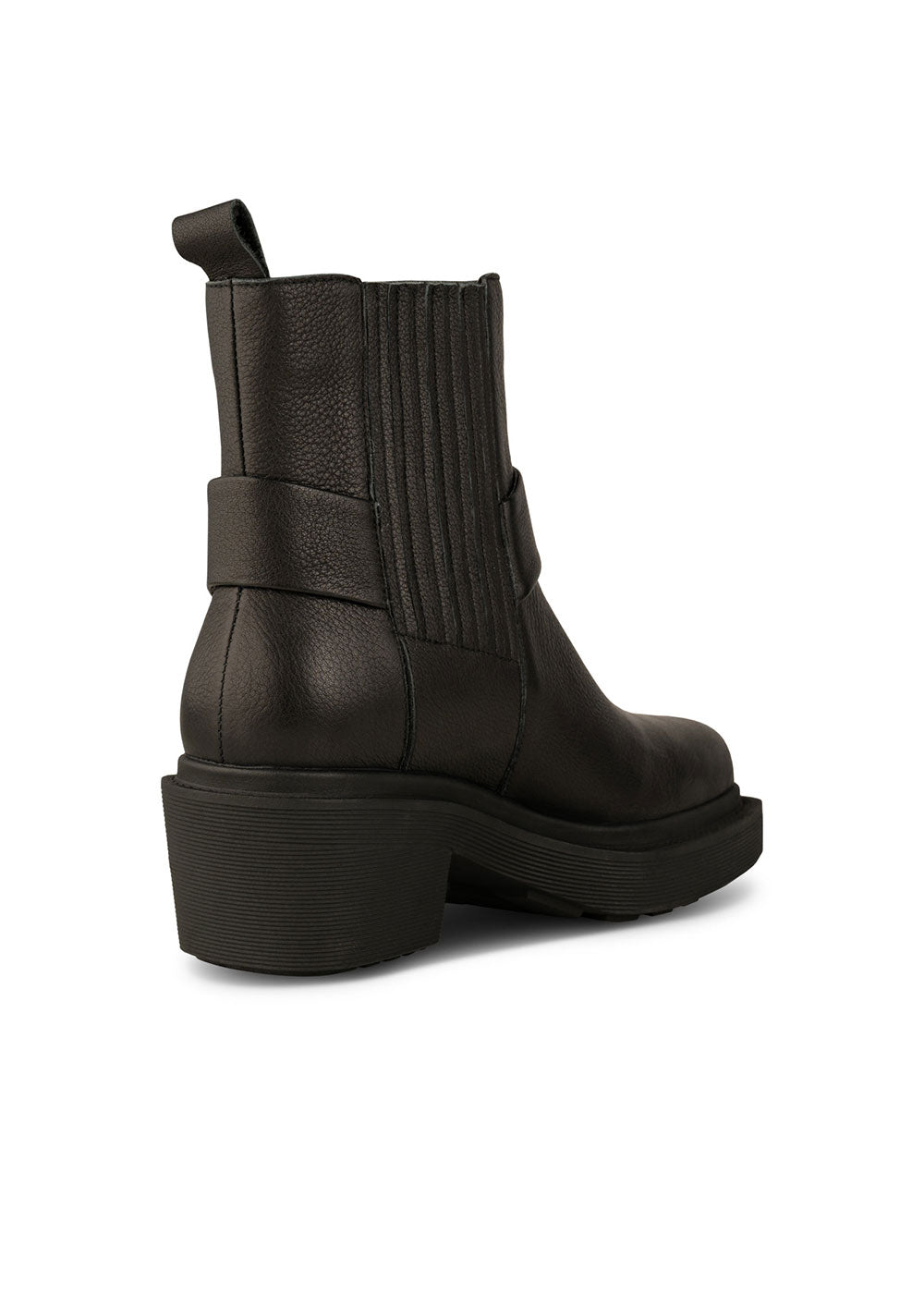 Amina Biker Boot - Domino Style