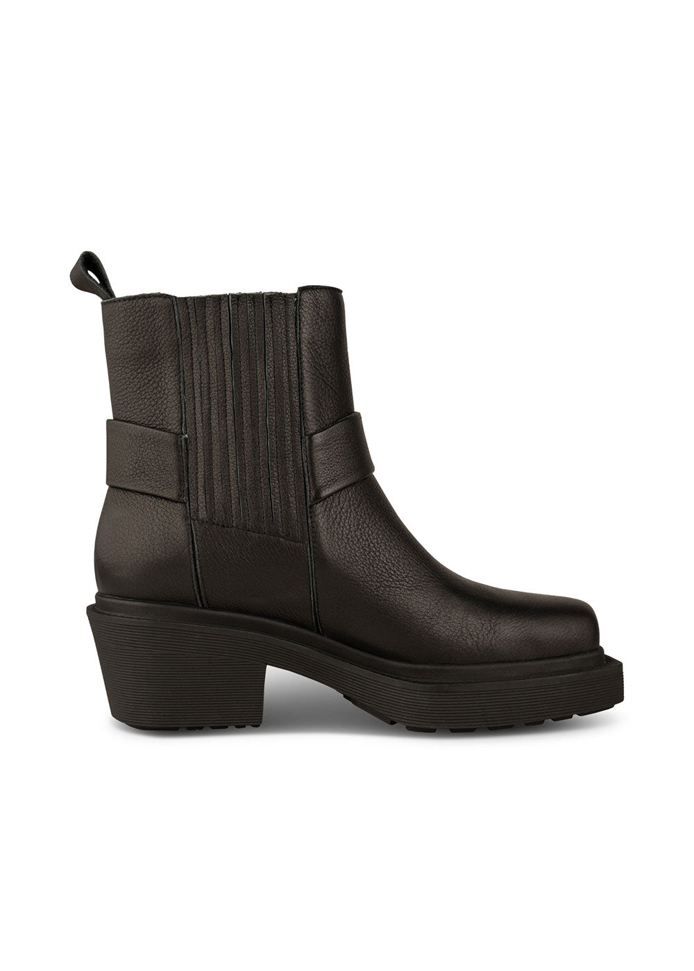 Amina Biker Boot - Domino Style