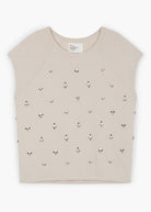 Sirop Precious Sweatshirt - Stone - Domino Style