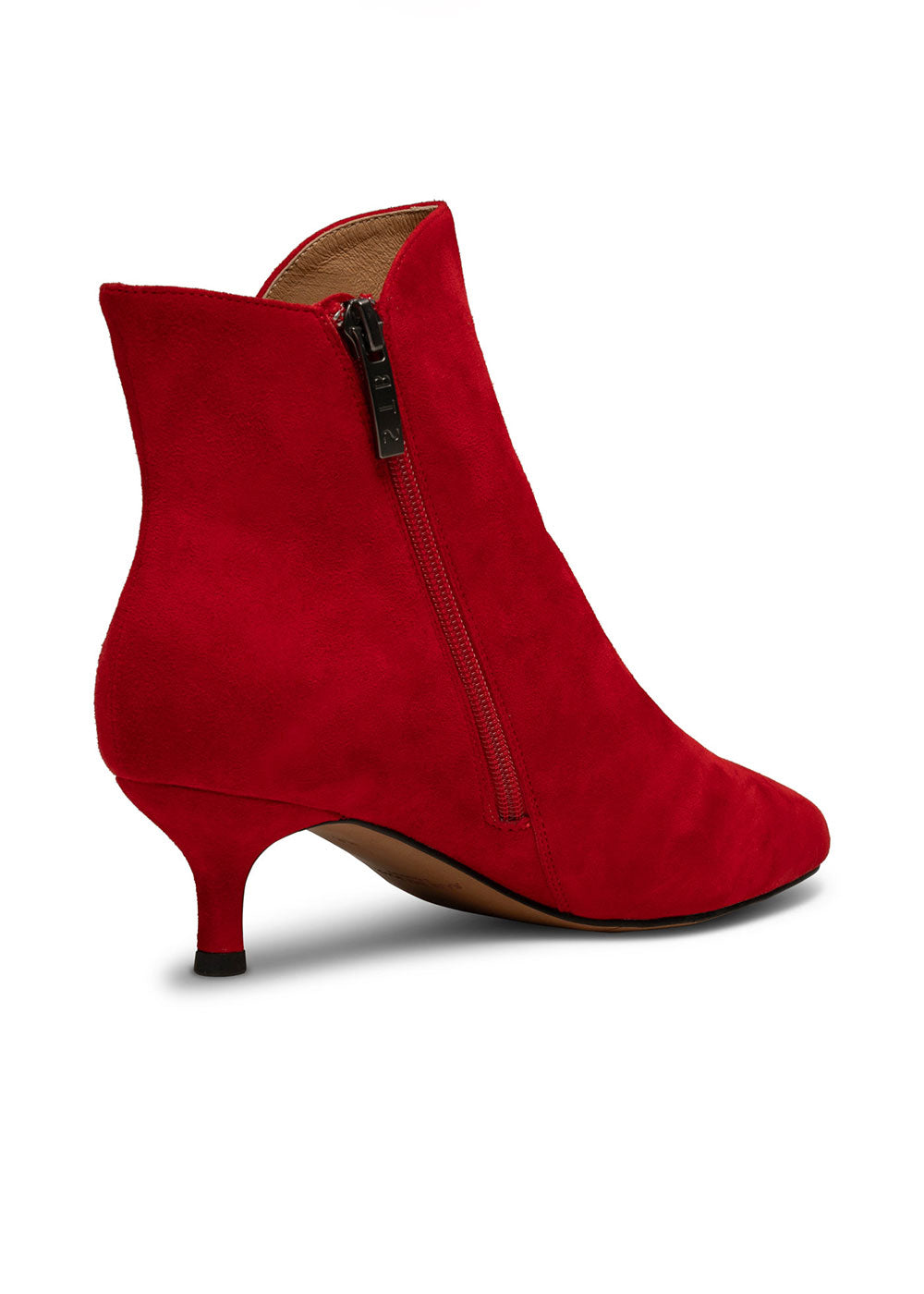 Saga Suede Boot - Fire Red - Domino Style