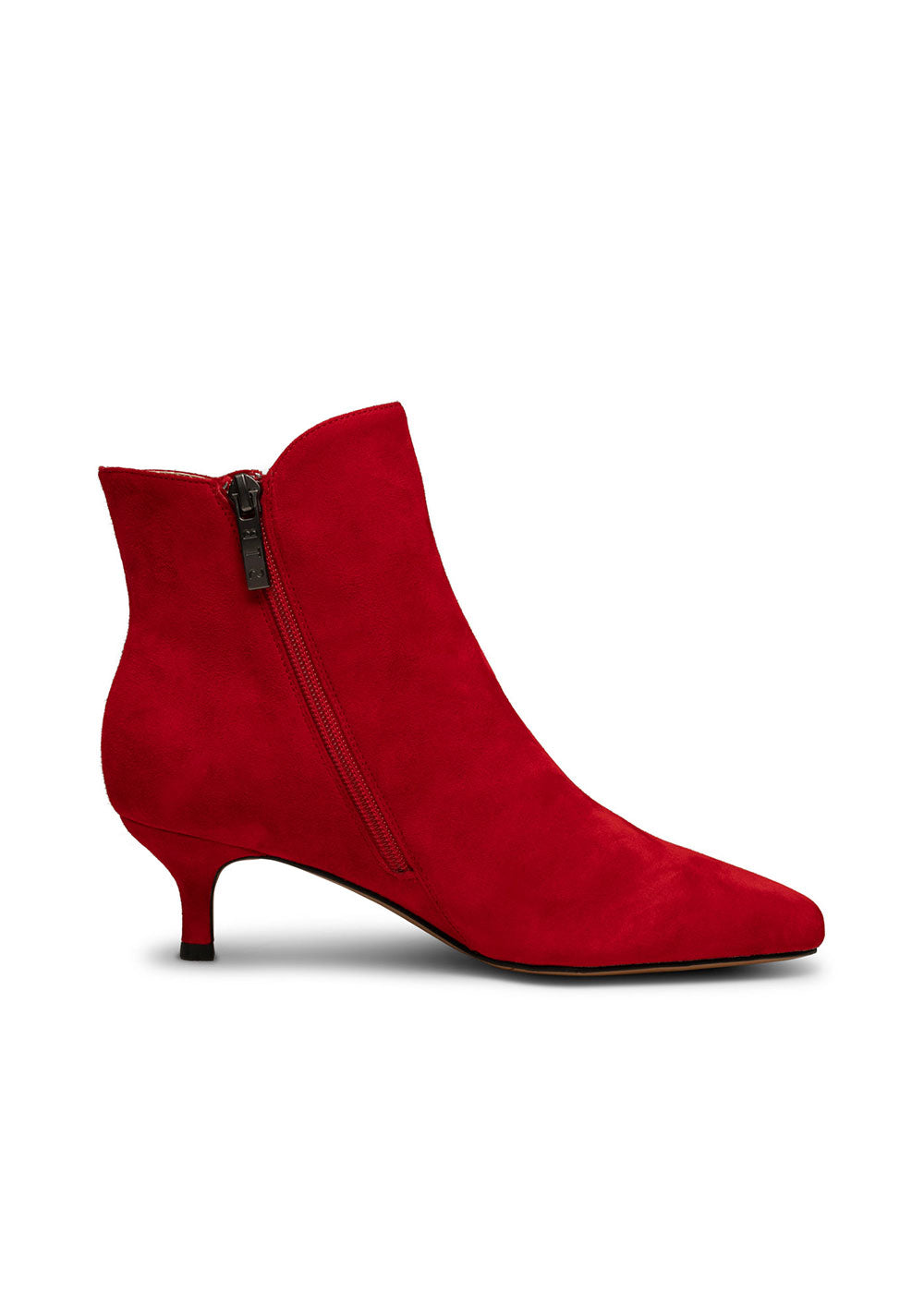 Saga Suede Boot - Fire Red - Domino Style