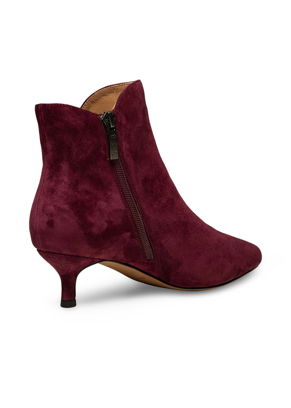 Saga Suede Boot - Bordeaux - Domino Style