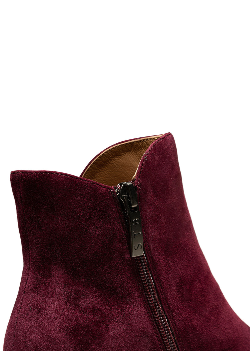 Saga Suede Boot - Bordeaux - Domino Style