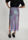 Sequins Skirt - Seductive Purple