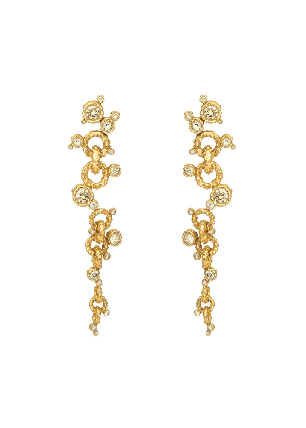 Twinkle Chain Earrings - Domino Style