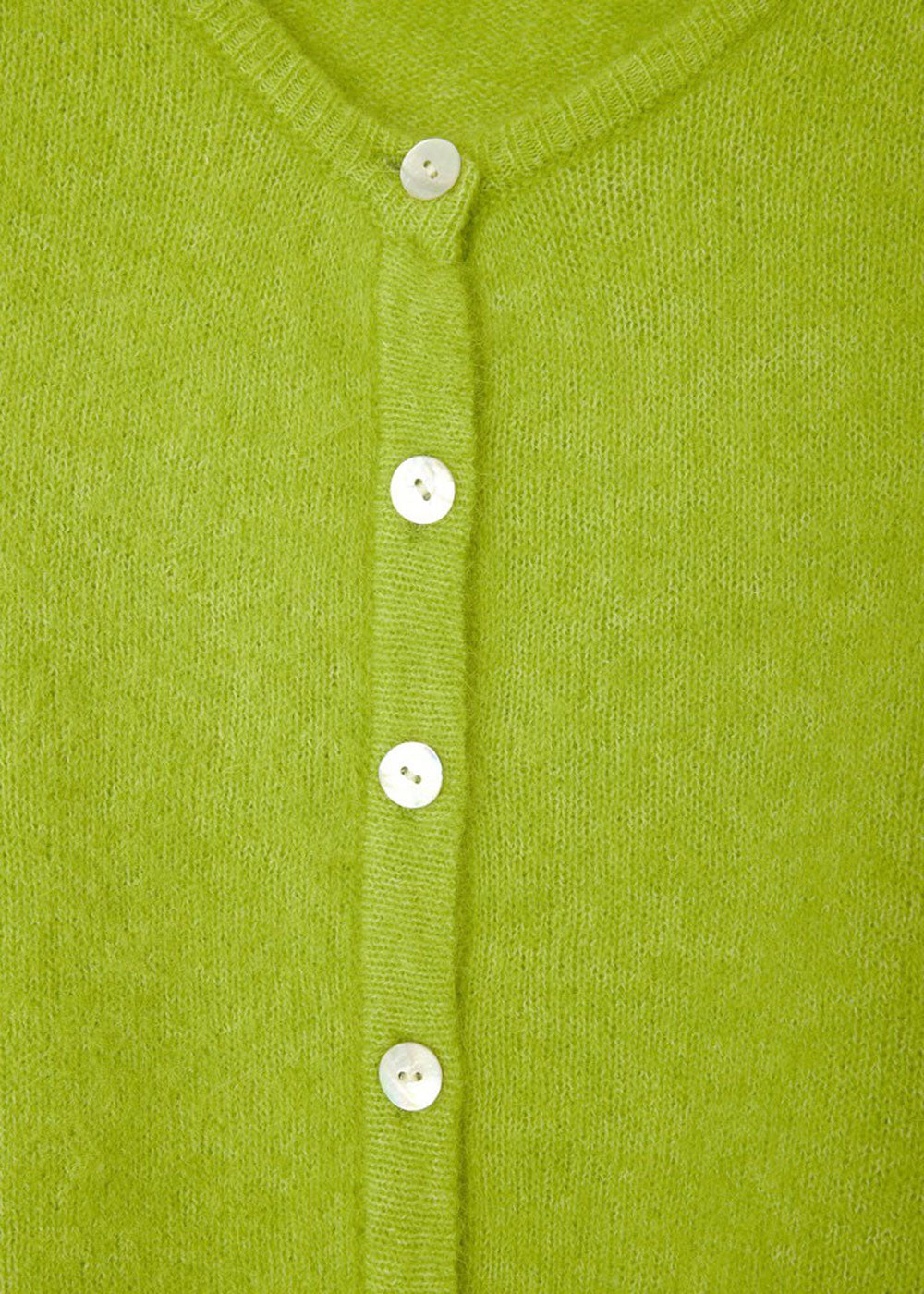 Vitow Cardigan - Moss - Domino Style