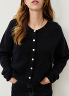 Vitow Cardigan - Black - Domino Style