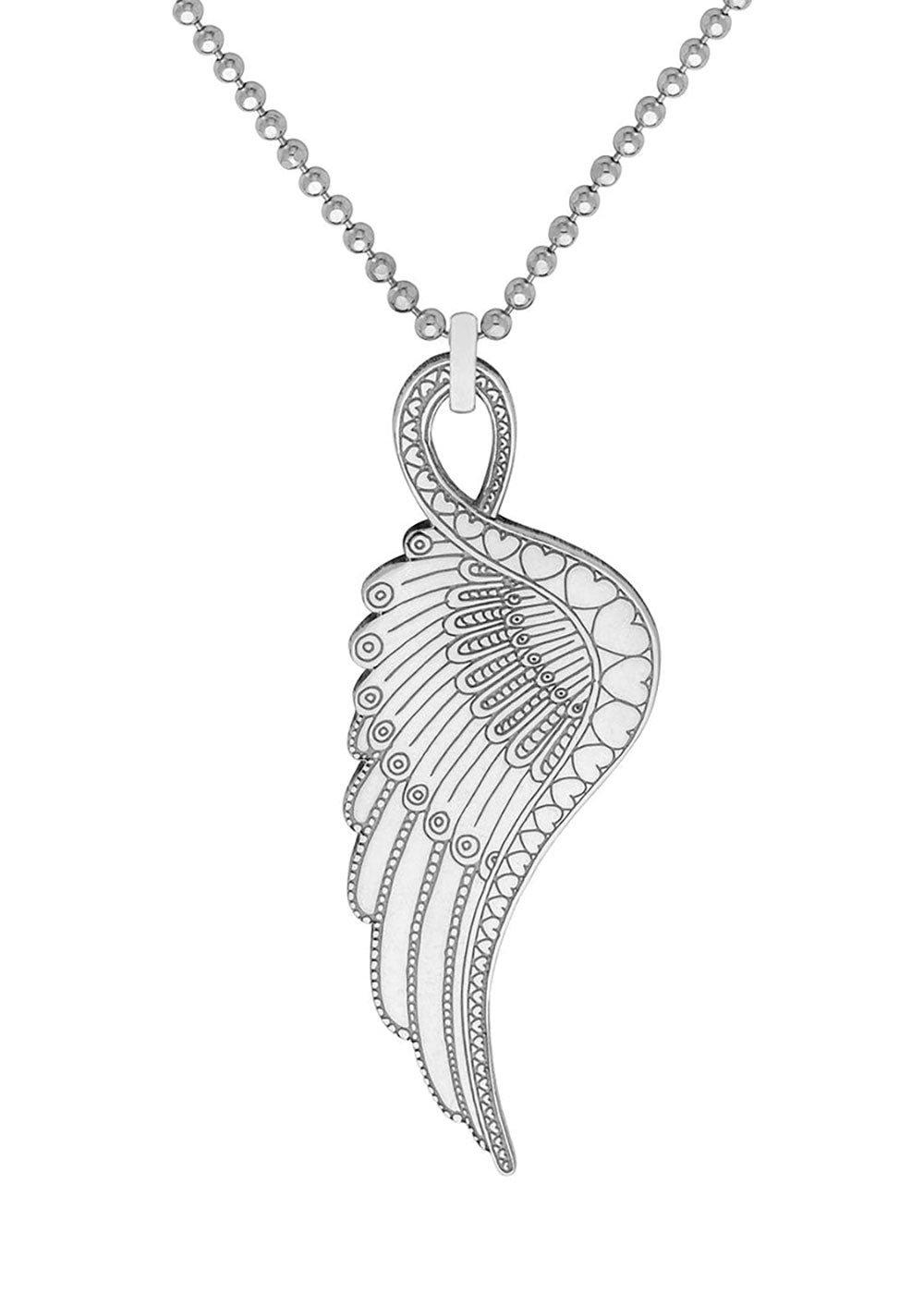 Wing Necklace - Medium - Domino Style