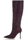 Bossy Boot - Burgundy - Domino Style