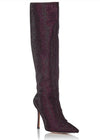 Bossy Boot - Burgundy - Domino Style