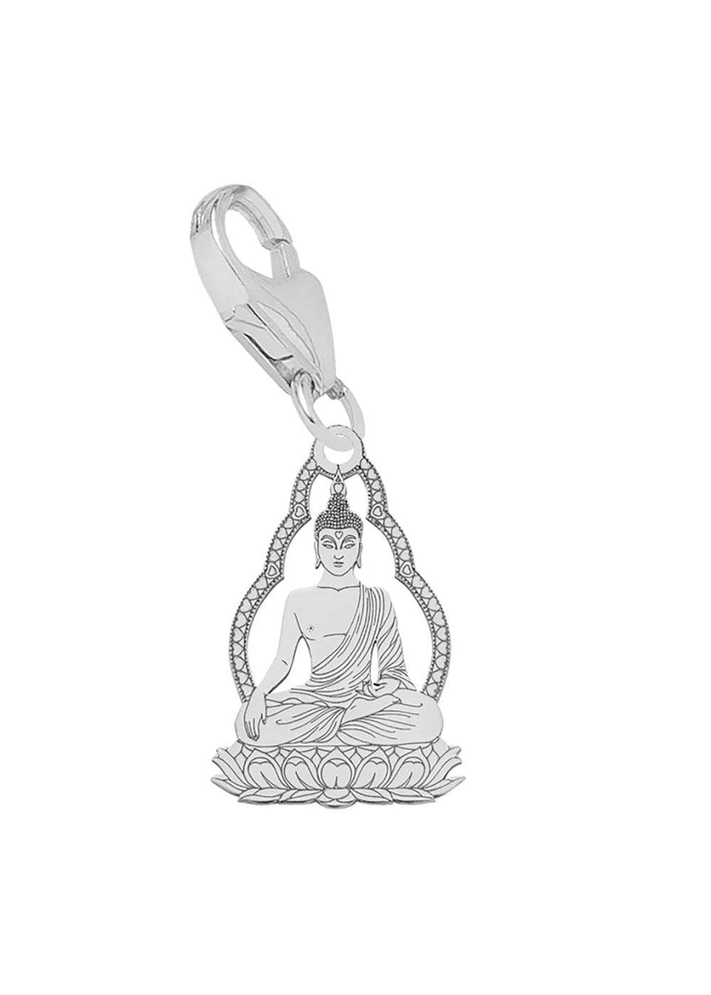 Sitting Buddha Charm - Domino Style