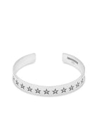 Star Engraved Bangle - Medium - Domino Style