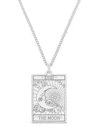 The Moon Tarot Necklace - Medium - Domino Style