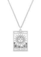 The Sun Tarot Necklace - Small - Domino Style