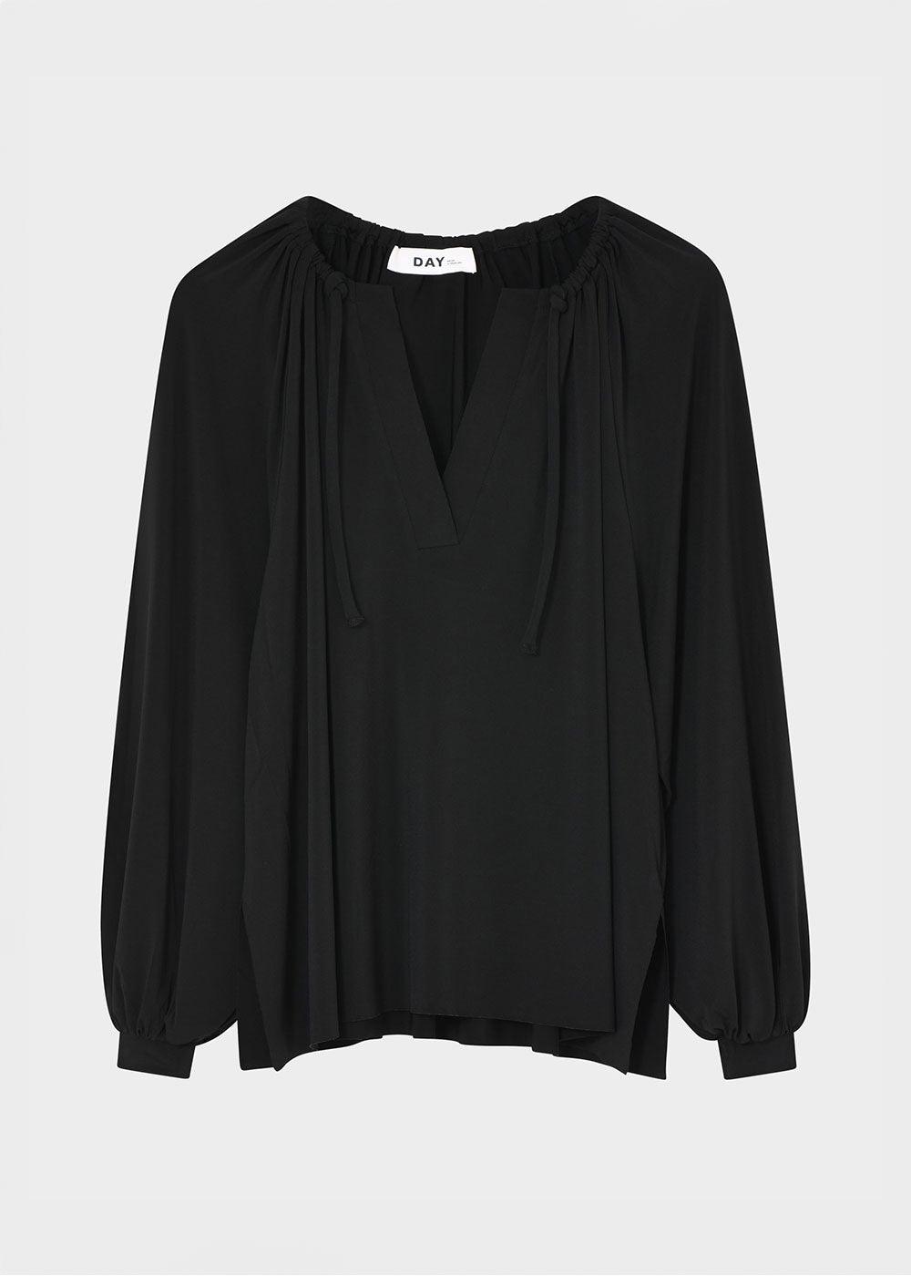 Ellis Day Wish Top - Black - Domino Style