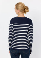 Agnes 7 Pullover - Navy - Domino Style