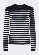 Agnes 7 Pullover - Navy - Domino Style