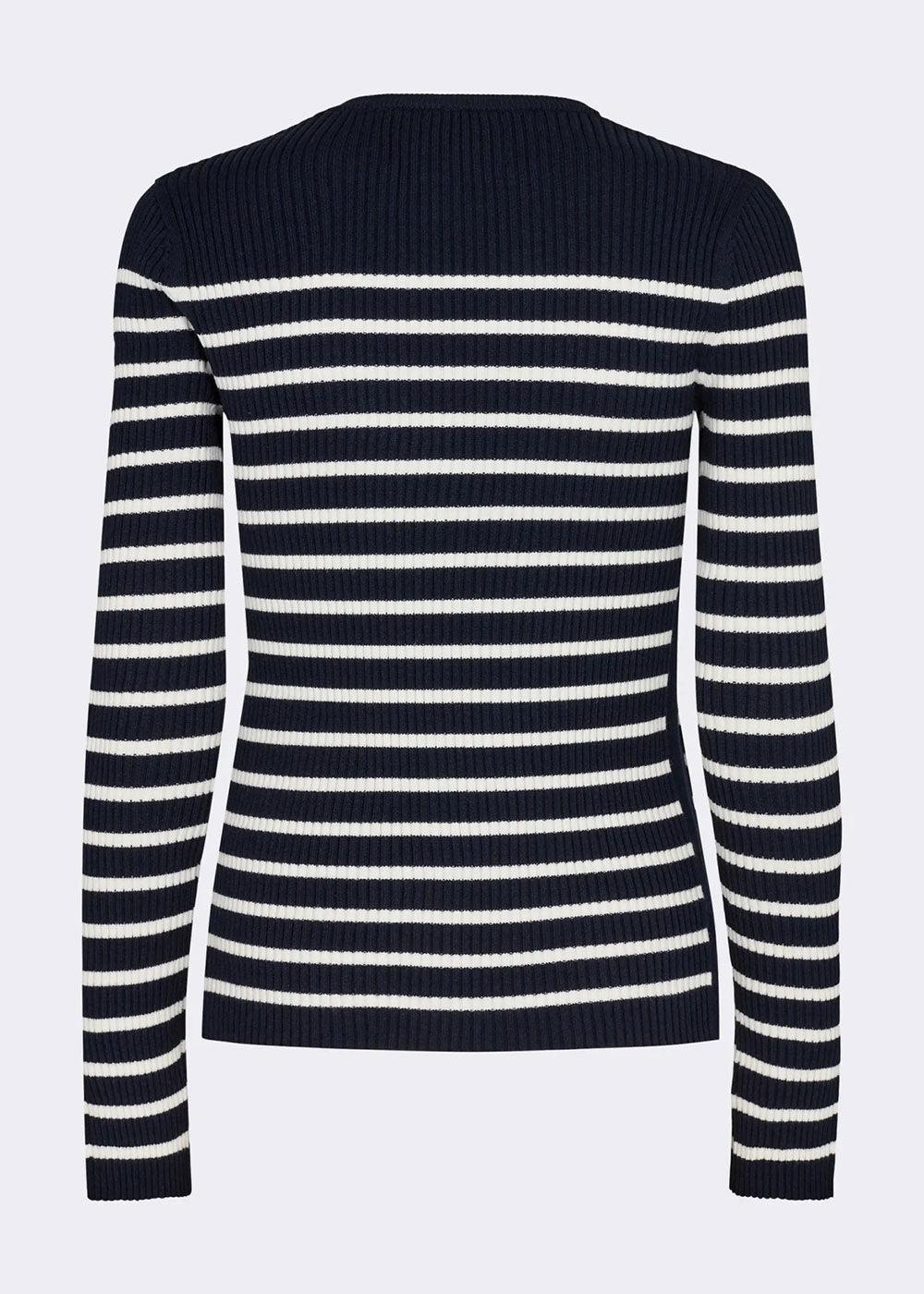 Agnes 7 Pullover - Navy - Domino Style