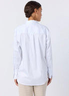 Isla Solid 7 Shirt - White - Domino Style