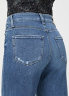 Anessa Jeans - Painterly Distressed - Domino Style