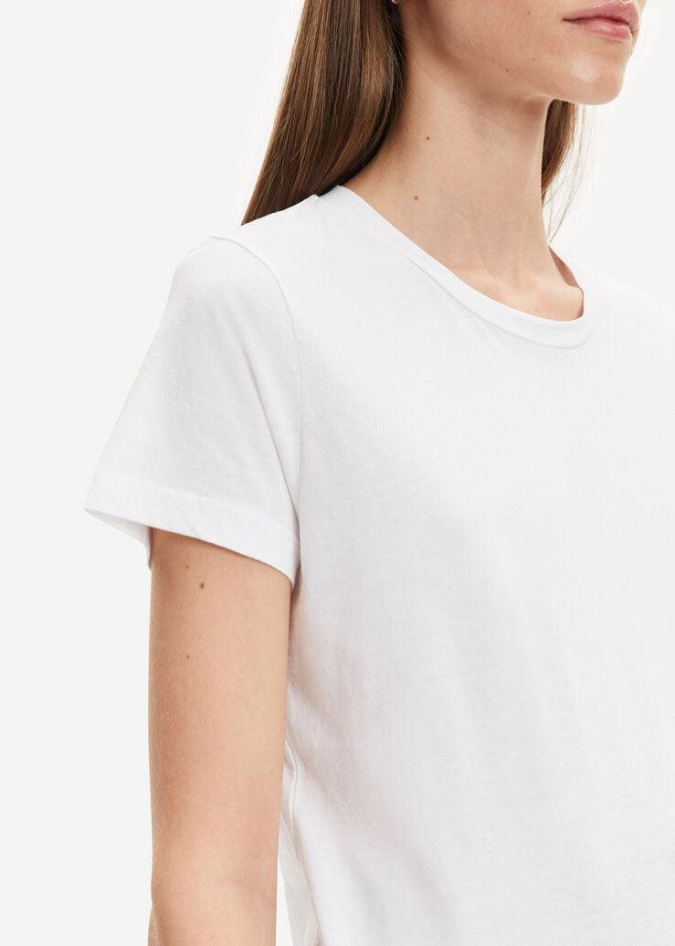 Solly Tee Solid - White - Domino Style