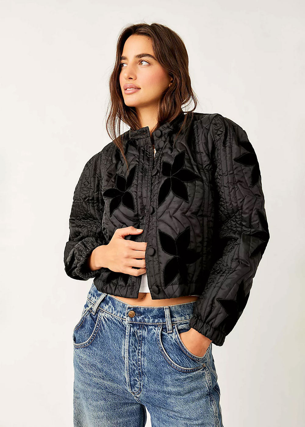 Quinn Quilted Jacket - Domino Style