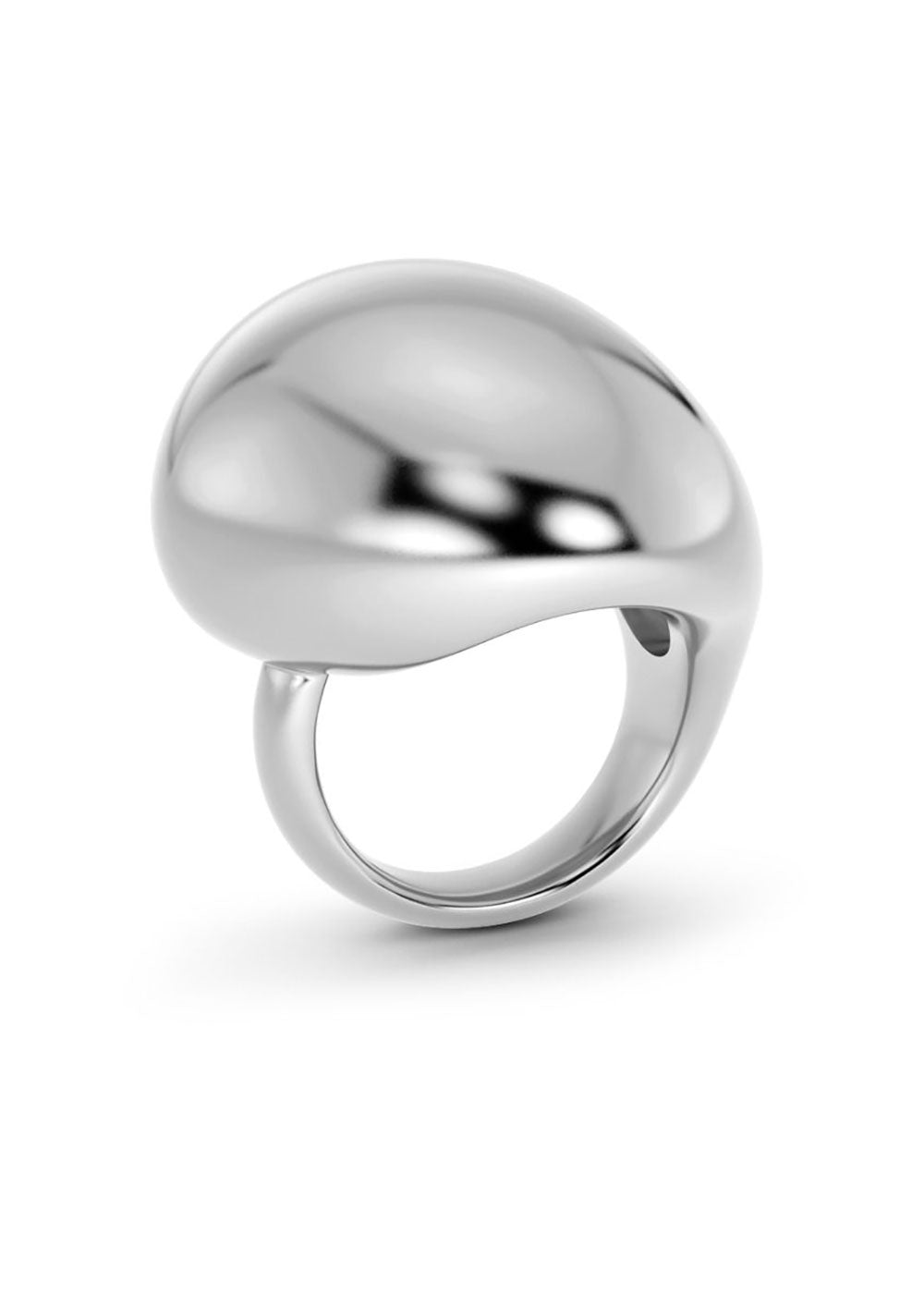 Gallant Ring Maxi - Steel - Domino Style