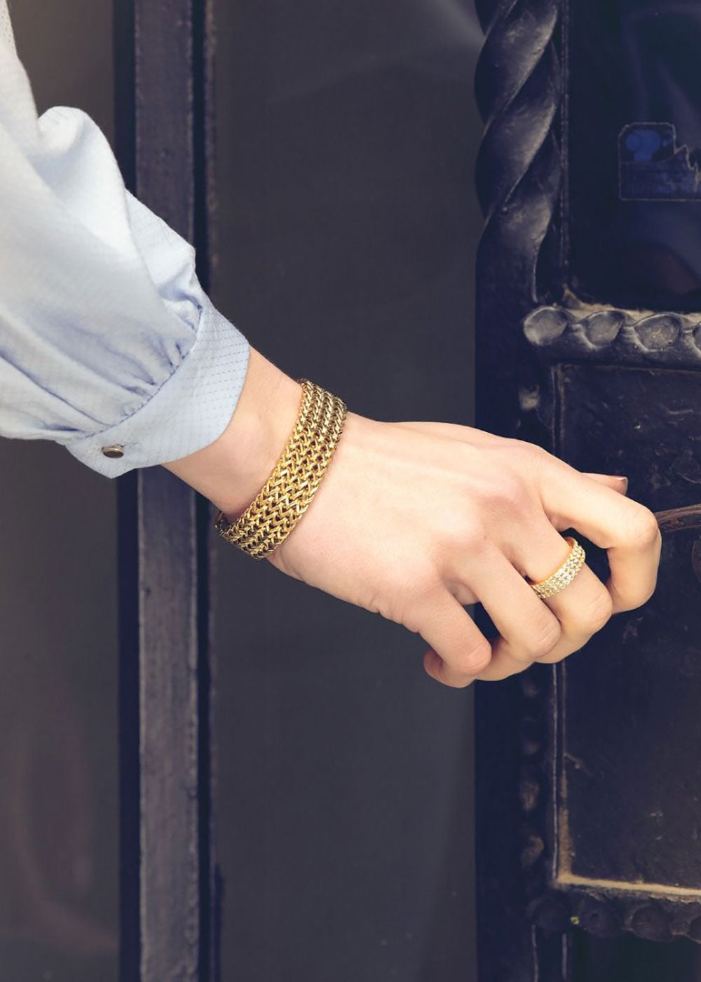 Lee Bracelet Gold - Domino Style