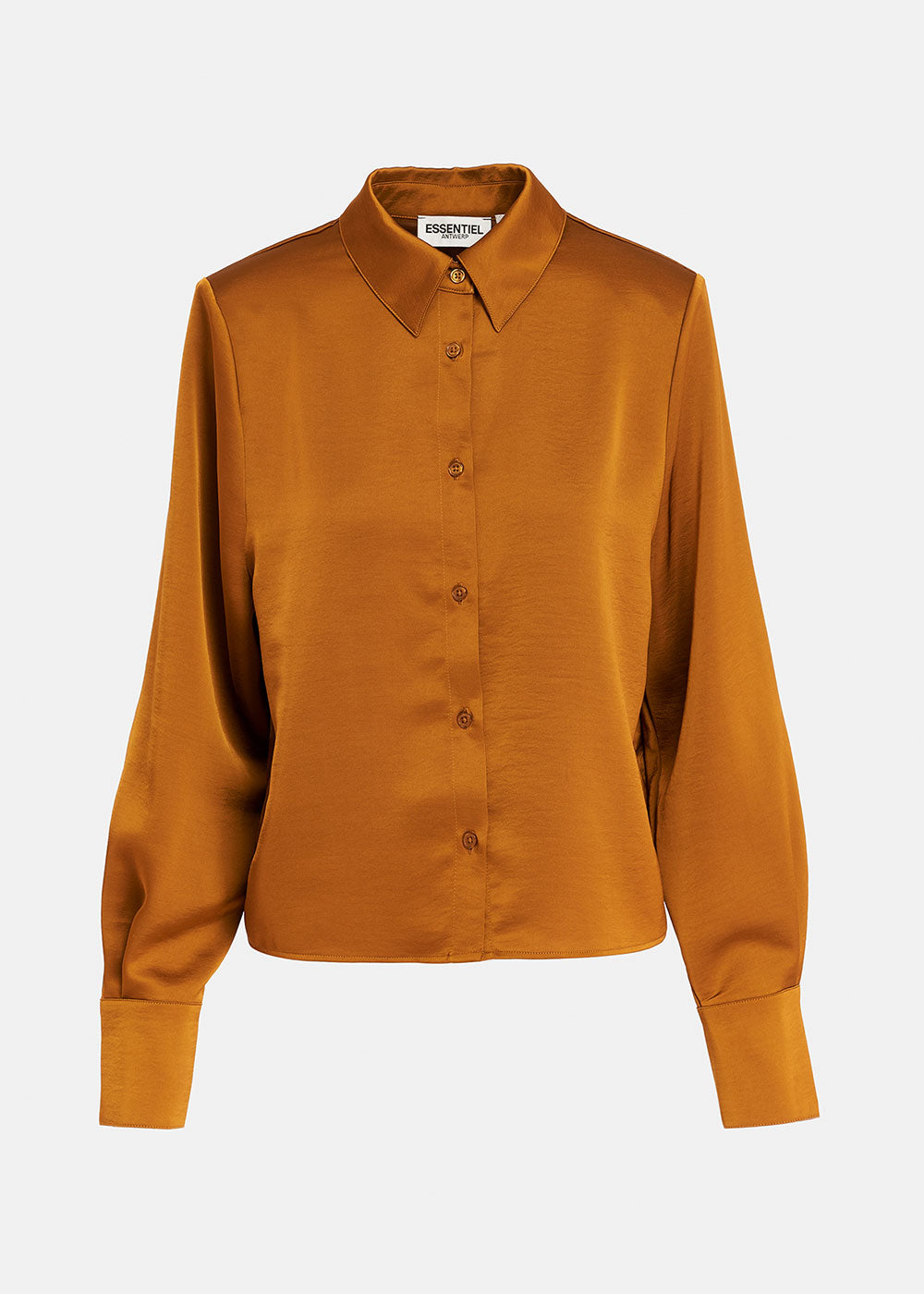 Genvieve Shirt - Toffee - Domino Style