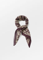 Billie Cotta Scarf - Plum Perfect - Domino Style