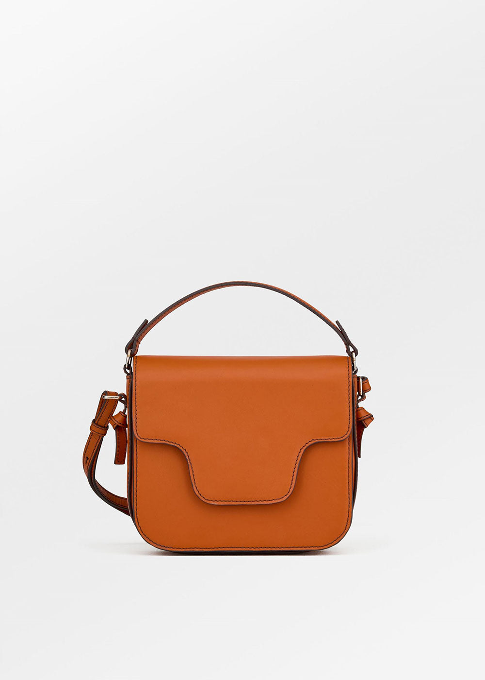 Glossy Iris Bag - Sunset orange - Domino Style