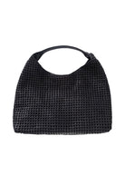 Leather Woven Bag - Domino Style