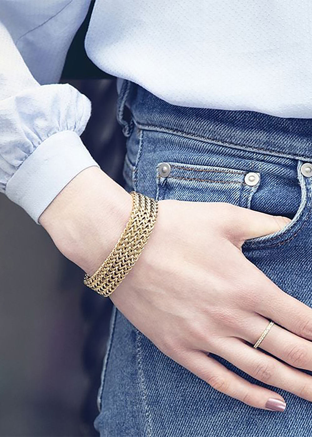 Lee Bracelet Gold - Domino Style