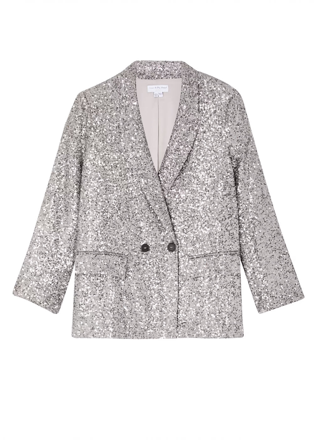 Gunmetal Sequin 54 Blazer - Domino Style