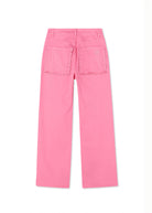 Pink Denim Scallop Detail Jeans - Domino Style