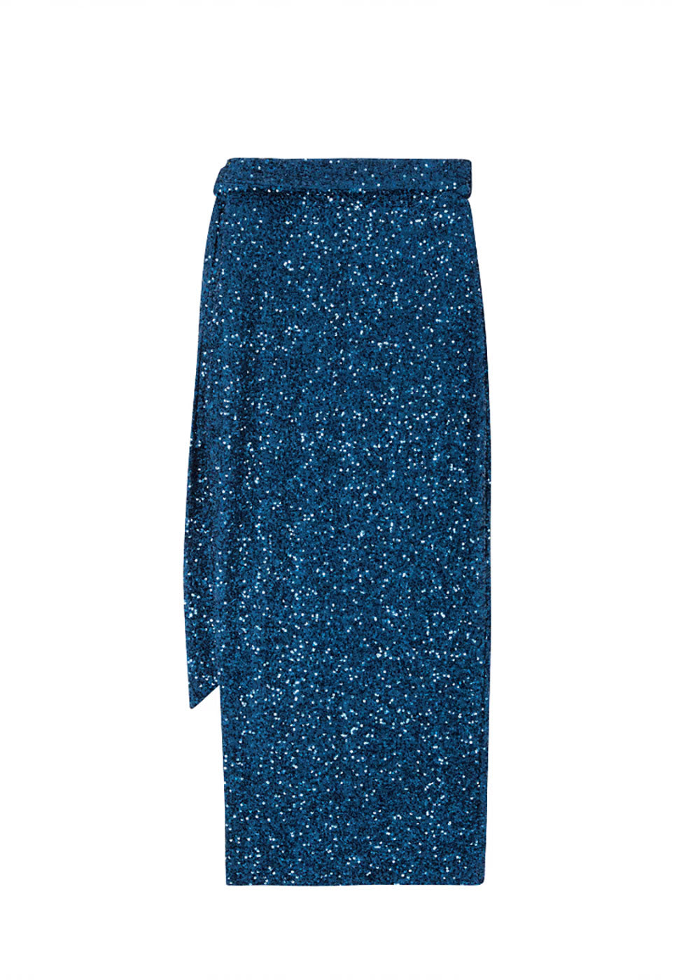 Teal Sequin Jaspre Skirt - Domino Style