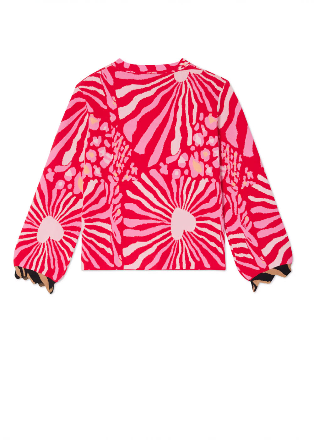 Valentine Animal Cardigan - Domino Style