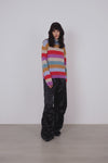 Multicolour Stripe Knit