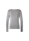 Ribbed Top - Sky Grey