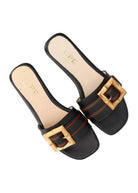 Cies Sandals - Black - Domino Style