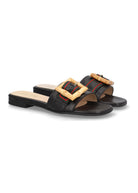 Cies Sandals - Black - Domino Style