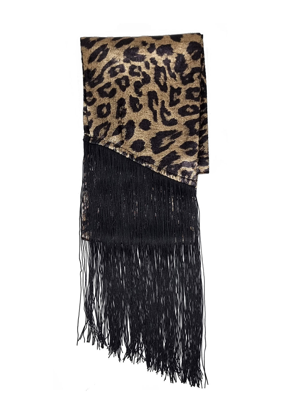 Stevie Scarf - Gold Leo - Domino Style