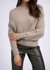 Ribbed Batwing Sweater