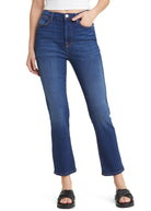 Le Super High Waist Straight Leg Jeans - Domino Style