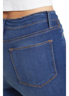 Le Super High Waist Straight Leg Jeans - Domino Style